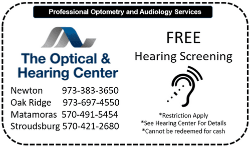 Coupon for a Free hearing screening