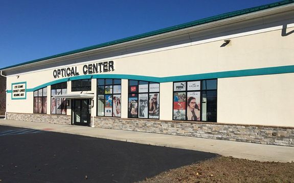the optical center storefront